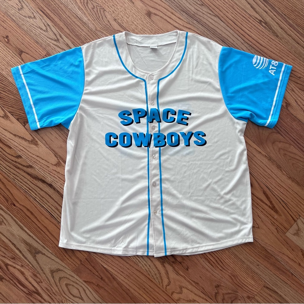 Sugar Land Space Cowboys SGA Black Heritage Night Baseball Jersey Adult Size XL